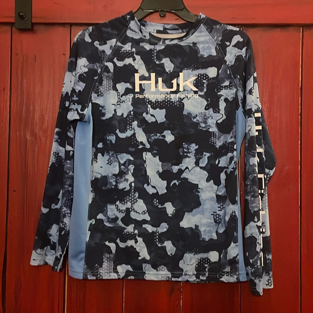 Boys Huk fishing shirt